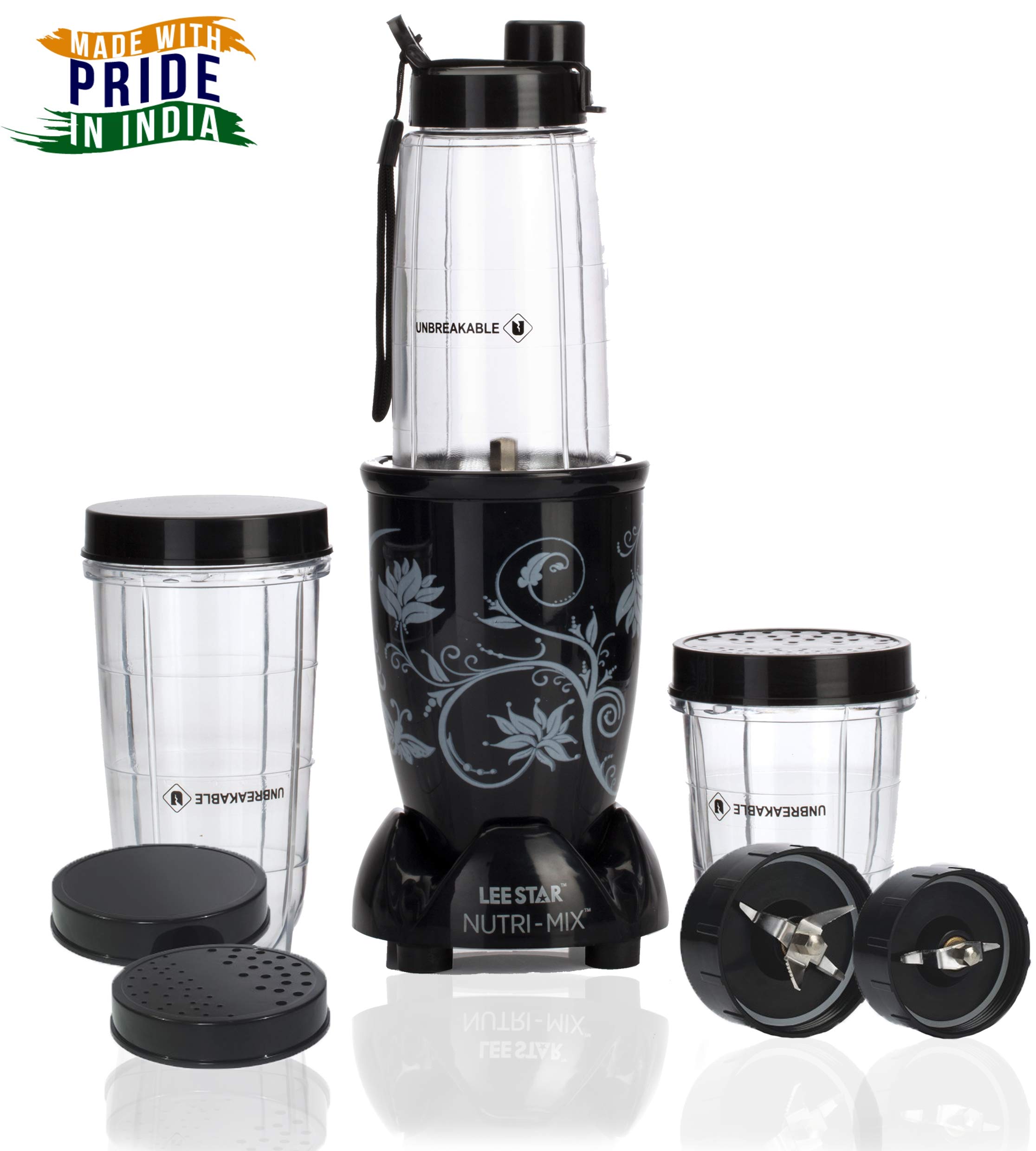 Lee Star Le 821 Portable Electric Mixer Blender Grinder Machine