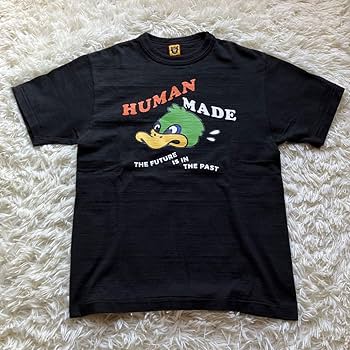 新品 Human Made ダックプリント Tシャツ ブラック Amazon.co.jp: 袋付 ヒューマンメイド ダックグラフィック t