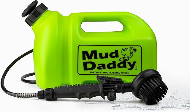 Mud Daddy - Portable Pet Washer, Multipurpose Washing Device, Environmentally Friendly, Perfect for Dogs, Horses, Bikes, Shoes and More - Green - 5L