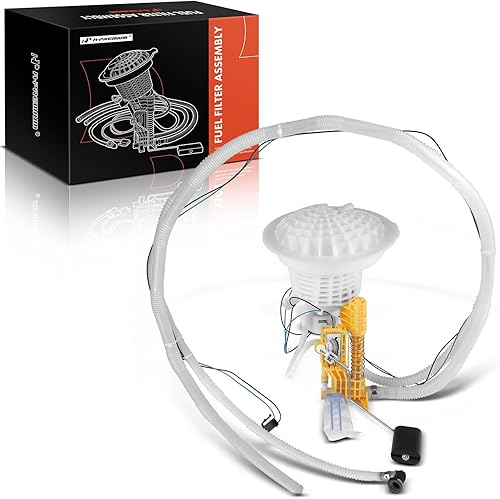A-Premium Conjunto de filtro de combustible trasero compatible con Mercedes-Benz GL450, GL550, ML350, ML550, R350, 2008-2012, reemplazo de gas #