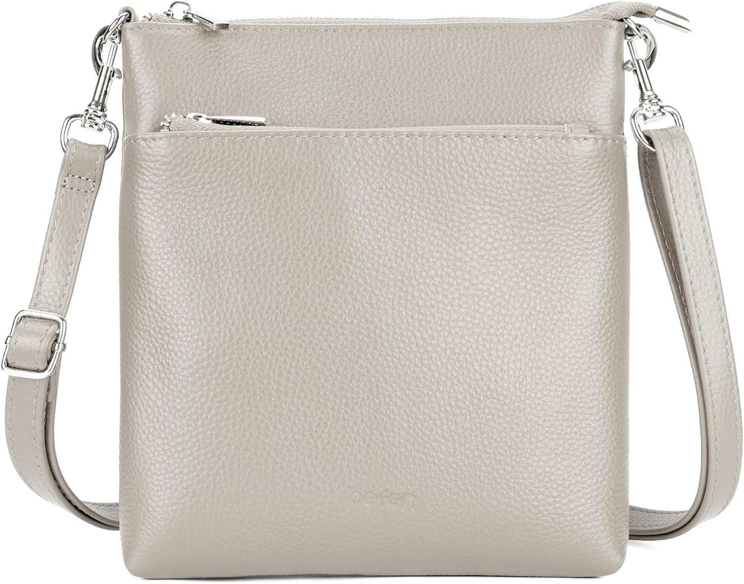 befen Genuine Leather Small Crossbody Purses for Women Travel Cross Body Bags Lightweight with Adjustable Shoulder Strap - Image 8