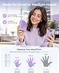 seenda Ergonomic Mouse Wireless, MOU200 Bluetooth Vertical Mouse - 2.4G & Bluetooth Multi-Device Connectivity Wireless Mice for Windows, Mac OS Computer/PC/Laptop,Purple