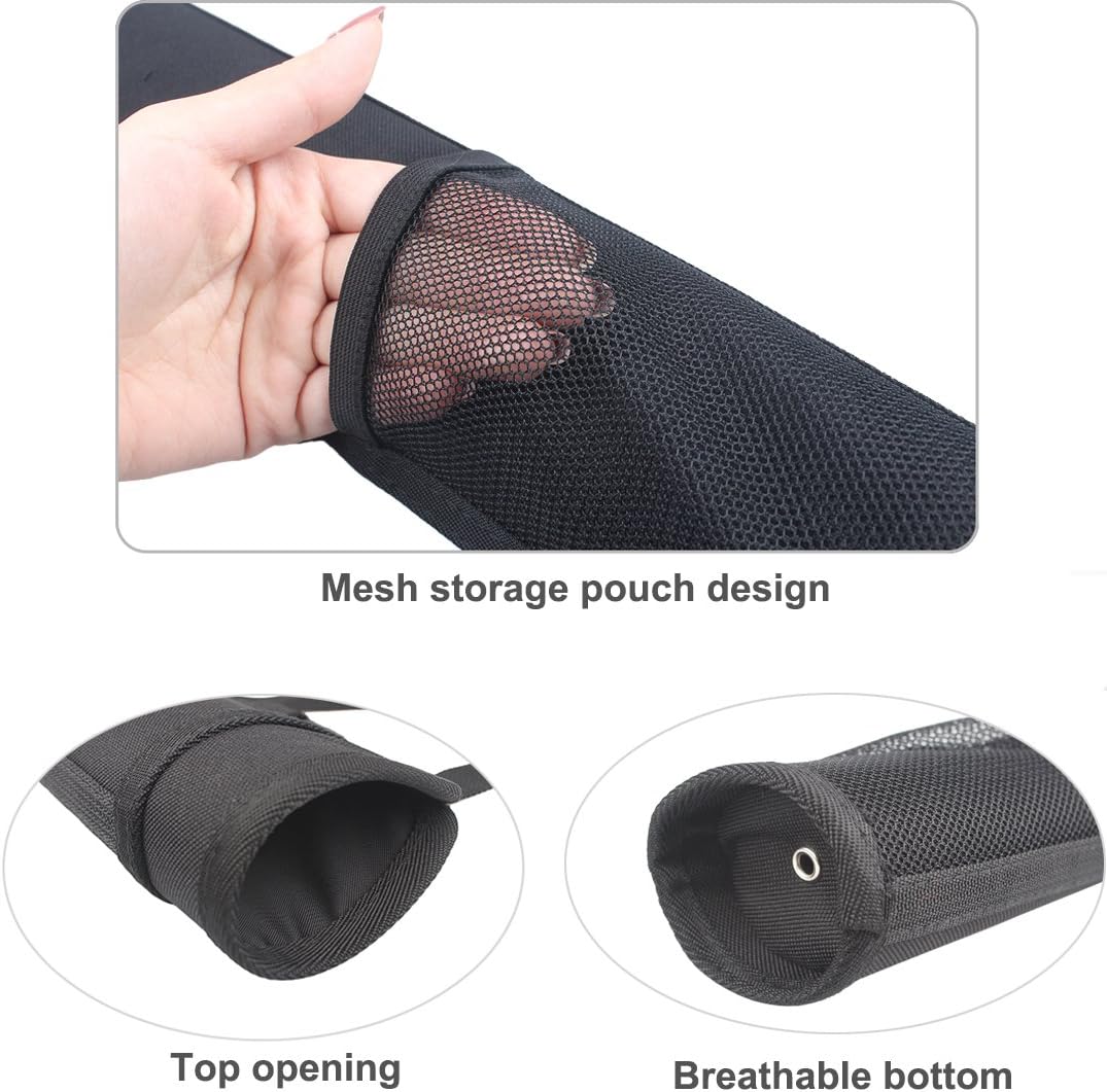 KRATARC Archery Arrows Tube Hip Quiver Waist Hanged Carry Bag (Black) : Sports & Outdoors