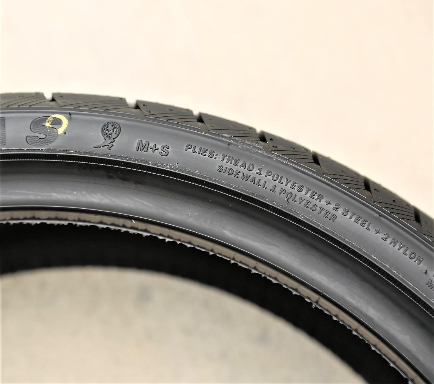 Set of 4 (FOUR) Atlas Force UHP All-Season Passenger Car Performance Radial Tires-215/35R19 215/35/19 215/35-19 85V Load Range XL 4-Ply BSW Black Side Wall UTQG 520AAA