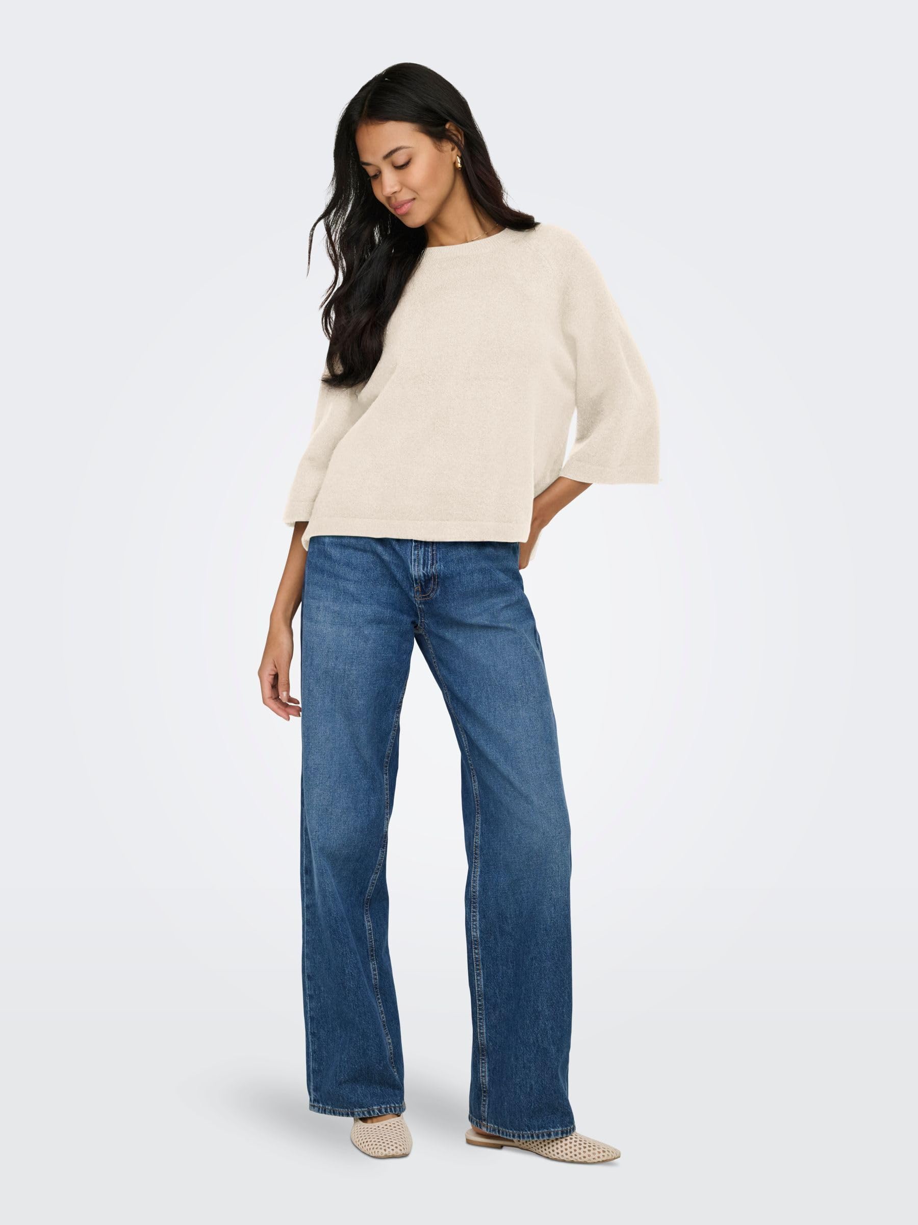 ONLY Onlsimoni 3/4 Pullover KNT Noos – Ansicht 5