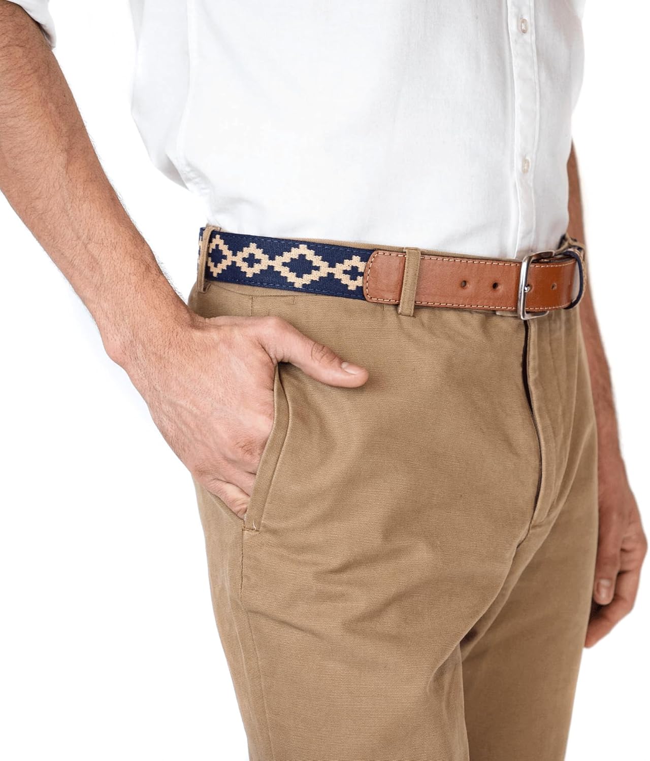 GauchoLife Guarda Pampas Polo Belt – Handmade Woven Leather Golf Belt for Men - Image 3