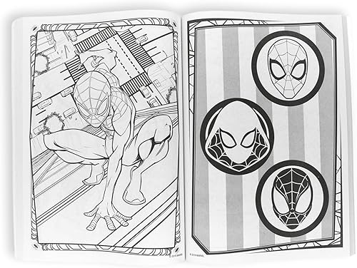 Miniatura 8 de Juego de calcomanías y actividades para colorear de Spiderman
