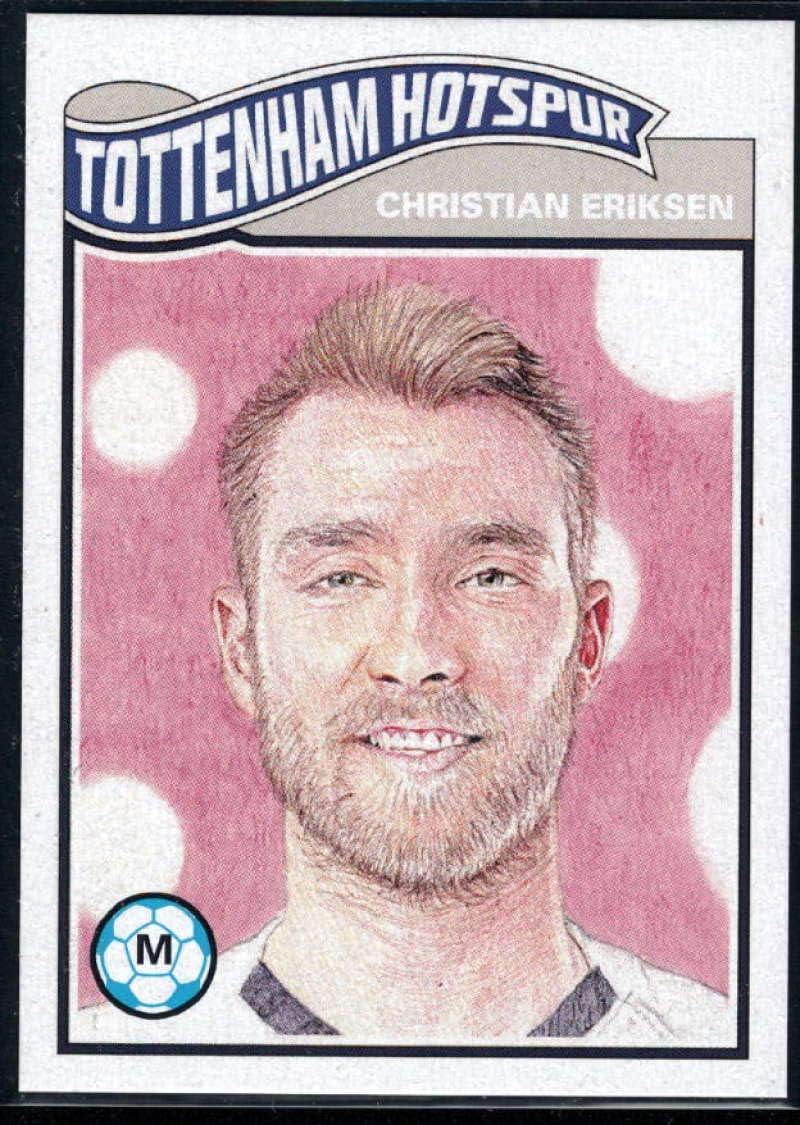 2019 Topps The UCL Living Set UEFA Champions League #97 Christian Eriksen Tottenham Hotspur Official Soccer Futbol Trading Card LIMITED PRINT RUN