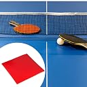 Table Tennis Racket Rubber Lightweight Highly Elastic Table Tennis Accessory Red| Sports Equipment | Outdoor Sports Gear | Exercise Gear gallery image