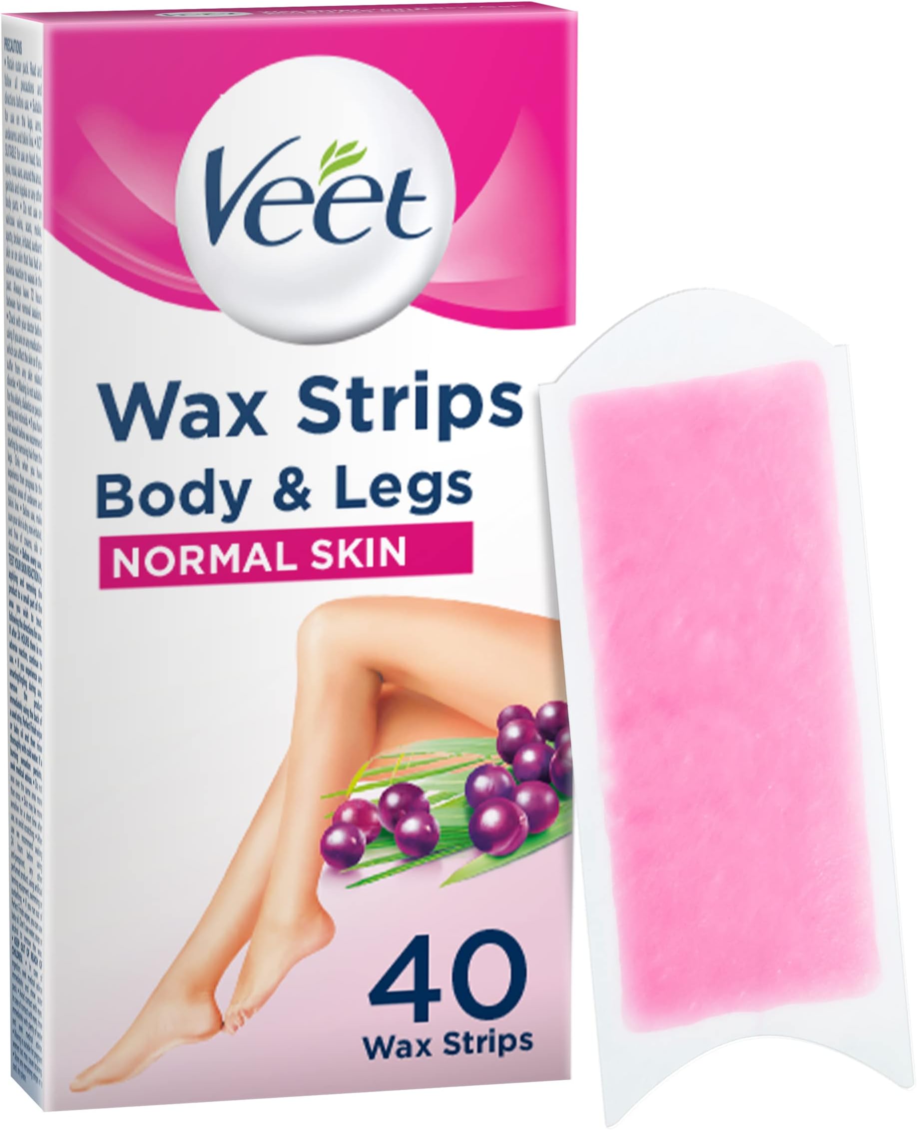 Ready To Use Wax Strips Normal x 40