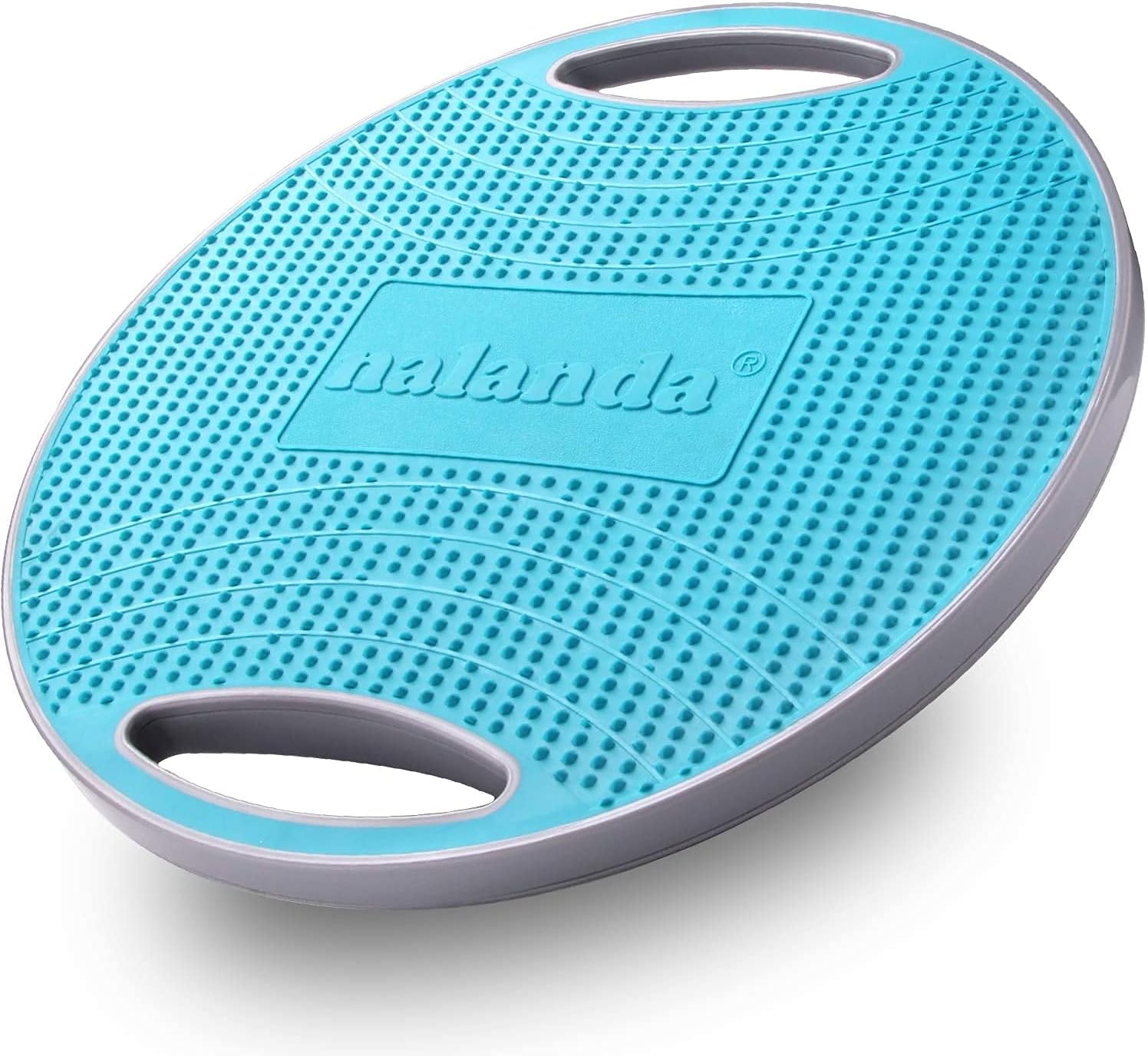 LUGULAKE NALANDA Wobble Balance Board, Core Trainer for Balance Training and Exercising, Healthy Material Non-Skid TPE Bump Surface, Stability Board for Kids and Adults
