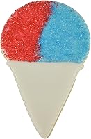 Vista 3 de R&M - Cortador de galletas con forma de cono de nieve (3,75 pulgadas), acero inoxidable