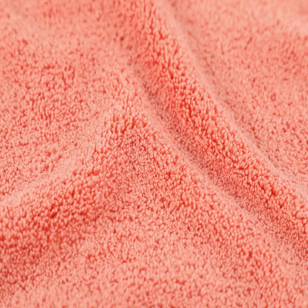 Active Mikrofasertuch Orange [Zwei Seiten für Reinigung & Finish] – weiches Autopflege-Tuch für folierte Fahrzeuge, Sensible Lacke, Versiegelungen & Wachse