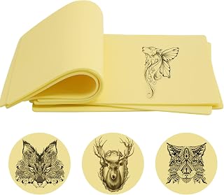 Tattoo Practice Skin - Autdor 6Pcs Tattoo Skin Practice Thick Soft 8x12" Double Sides fake Skin for Tattoo Kit Tattoo Supplies Tattoo Beginners & Tattoo Artists