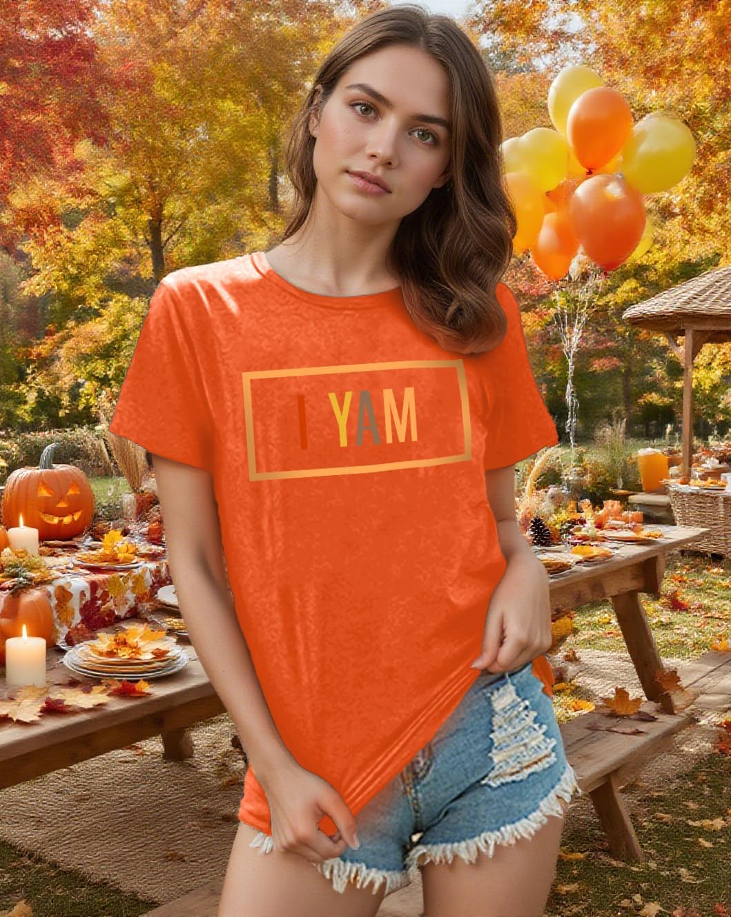 Shes My Sweet Potato I Yam Shirts His and Hers Matching Outfits Couples Thanksgiving Shirt - Image 2