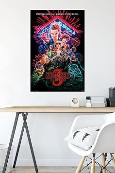Trends International Netflix Stranger Things: Season 3 - One Sheet Wall Poster, 22.375 x 34, Unframed Version