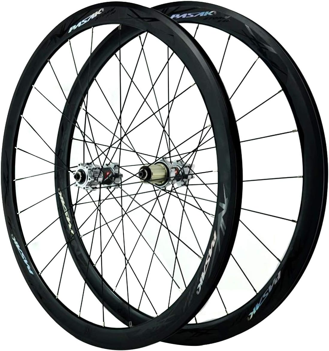 ロードバイクホイールセット700c ディスク/Vブレーキ QRリム 自転車の