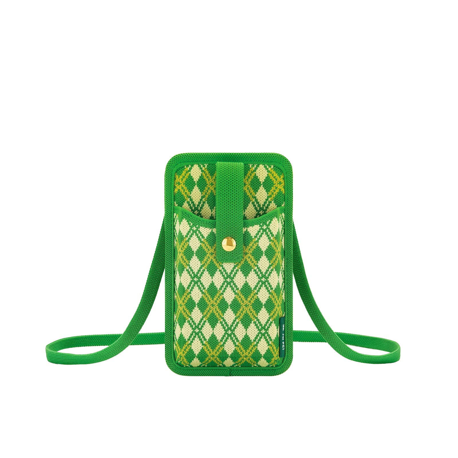 JW PEIJW PEI Aylin Canvas & Quinn Vegan Leather Cell Phone Crossbody Bag