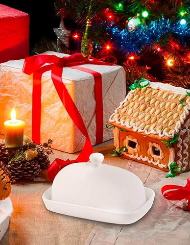 Miniatura 8 de SWEEJAR - Mantequera de cerámica con deposito para tapa