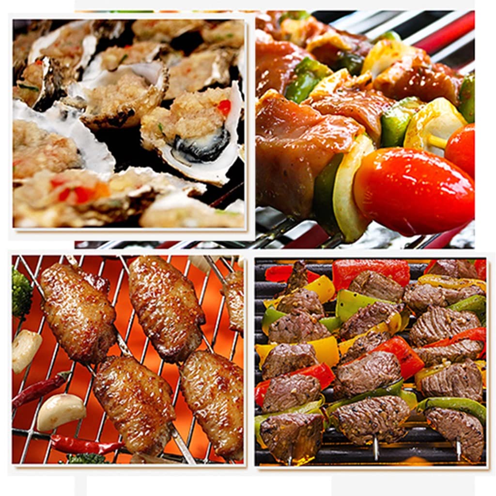 Przenośny Grill Węglowy, Grill Wędzarnia, Grill Ogrodowy Do Gotowania Na Świeżym Powietrzu, Grill Węglowy Na Patio Lub Do Ogrodu