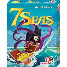 ABACUSSPIELE 08211 7Seas, Card Game