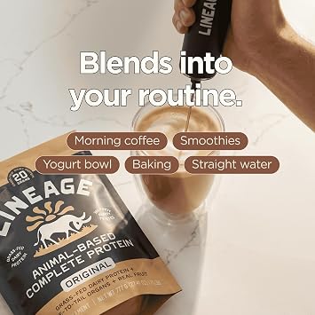 Lineage Provisions Complete Protein - Grass-Fed Chocolate Protein Powder