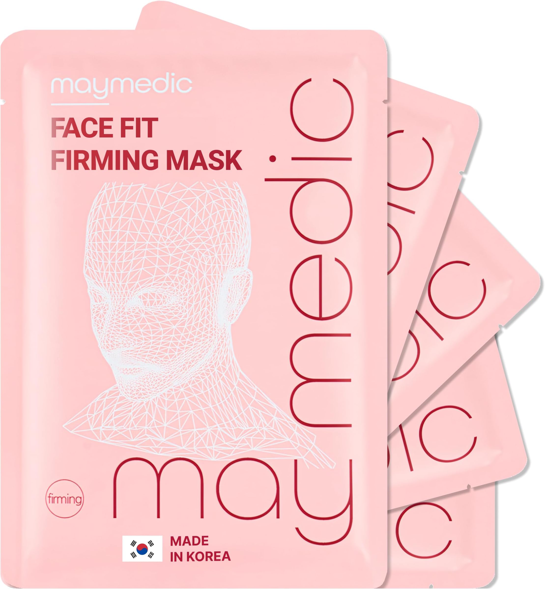 MAYMEDIC Korean Face Sheet Firming Mask with Collagen 5 pcs