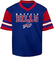 Vista 9 de Outerstuff NFL Teams - Camiseta tipo jersey de punto para niños y jóvenes varones con logotipo del equipo (8-20)