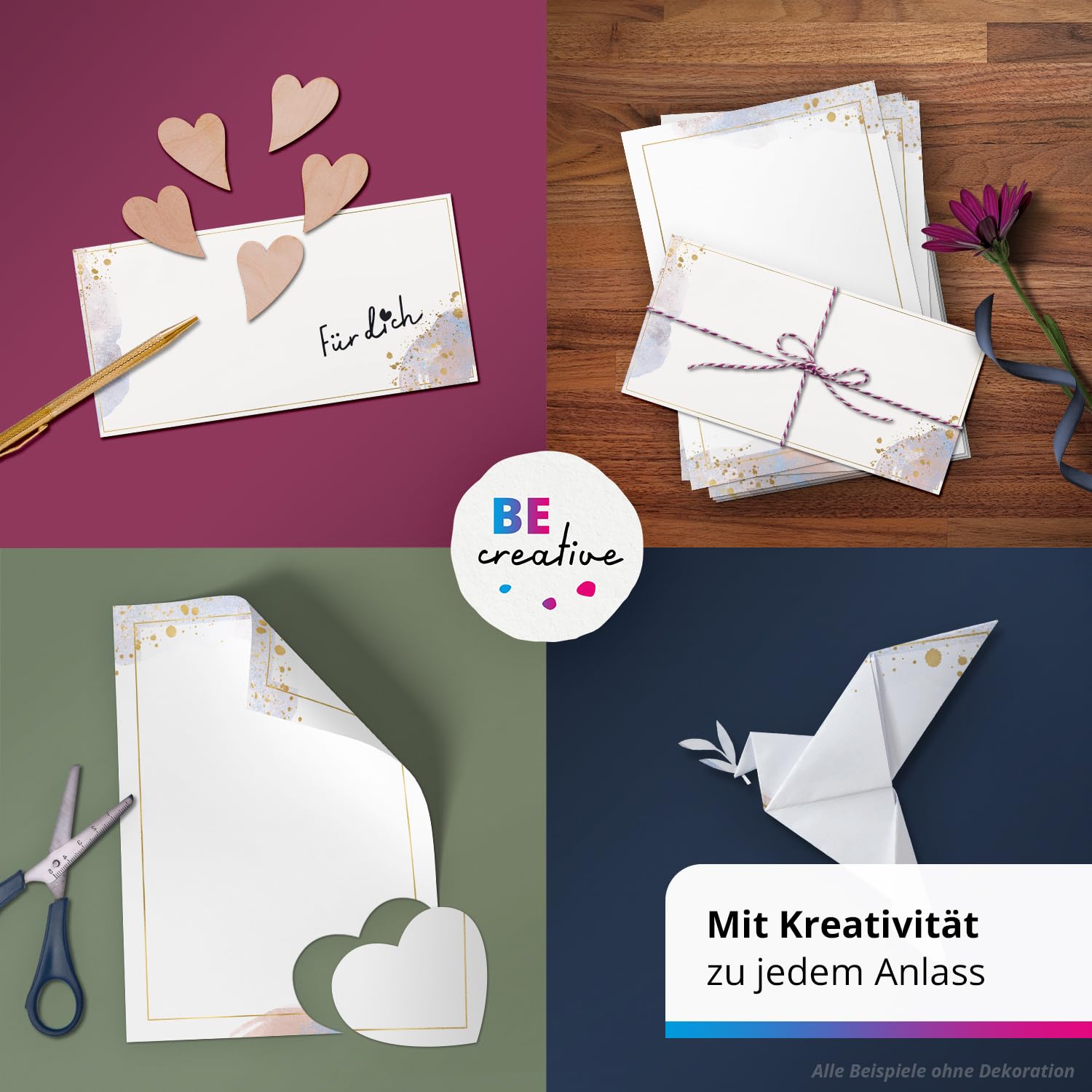 Urkundenpapier DIN A4 190g 100 Blatt „Prestige Lines modernes Design grau gold – beidseitig bedruckt – inkl. Textvorlagen zum Download Urkundenpapier DIN A4 190g 100 Blatt „Prestige Lines modernes Design grau gold – beidseitig bedruckt – inkl. Textvorlagen zum Download