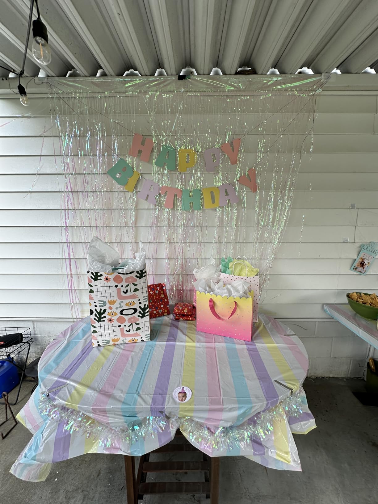 Happy Birthday Banner In Pastellfarben – 1 Stück, Buchstaben 16,5 Cm Hoch