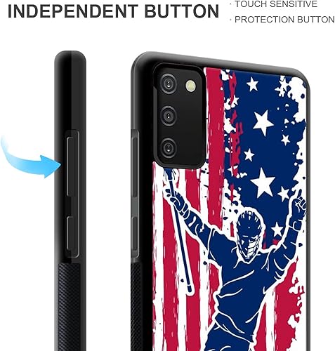 Miniatura 4 de Goodsprout Funda compatible con Samsung Galaxy S20 FE, diseño de bandera estadounidense de Lacrosse, diseño increíble a prueba de golpes,