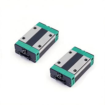 2Pcs EGH15 - CA Carriage Slider Block for EGH15 15mm CNC Square Linear Guide Rail Kit, Low Assembly and Square Slider for CNC Machine