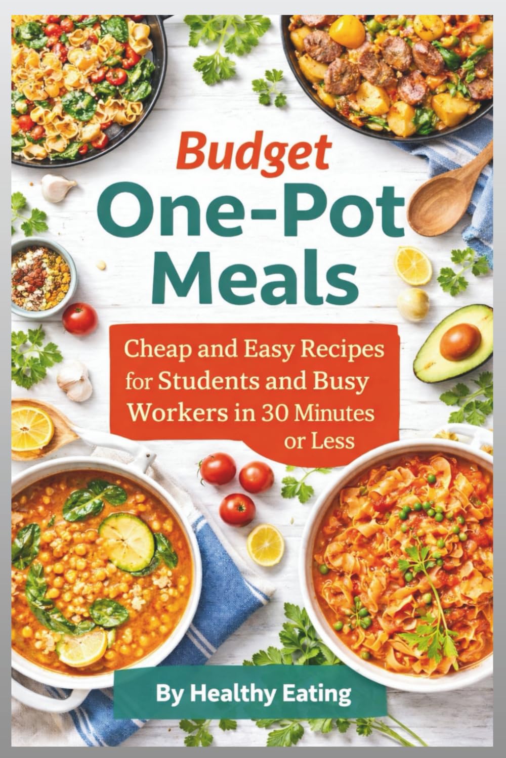 Budget One-Pot Meals: Cheap and Easy Recipes for Students and Busy Workers in 30 Minutes or Less
