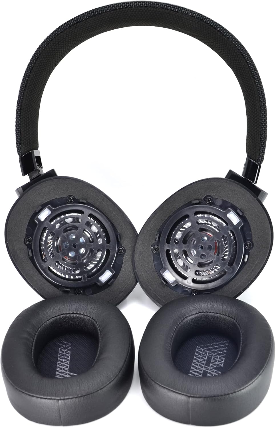 Live 500 BT Earpads – defean Ear Cushion Replacement Cover Foam Ear Pads Compatible with JBL Live 500BT Wireless Over-Ear Headphones，Ear Pads with Softer Leather, Noise Isolation Foam (Black)