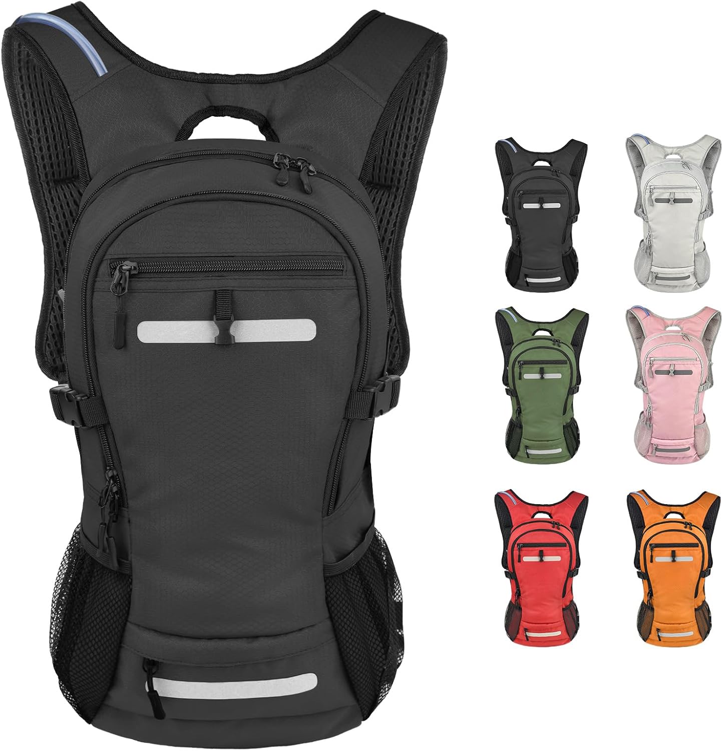 Zavothy 20L Multipurpose Hiking Backpack with 3L Water Bladder – Durable Hydration Backpack with Insulated Bladder Compartment, Hidden Helmet Holder & Rain Cover – for Hiking, Commuting, and Camping