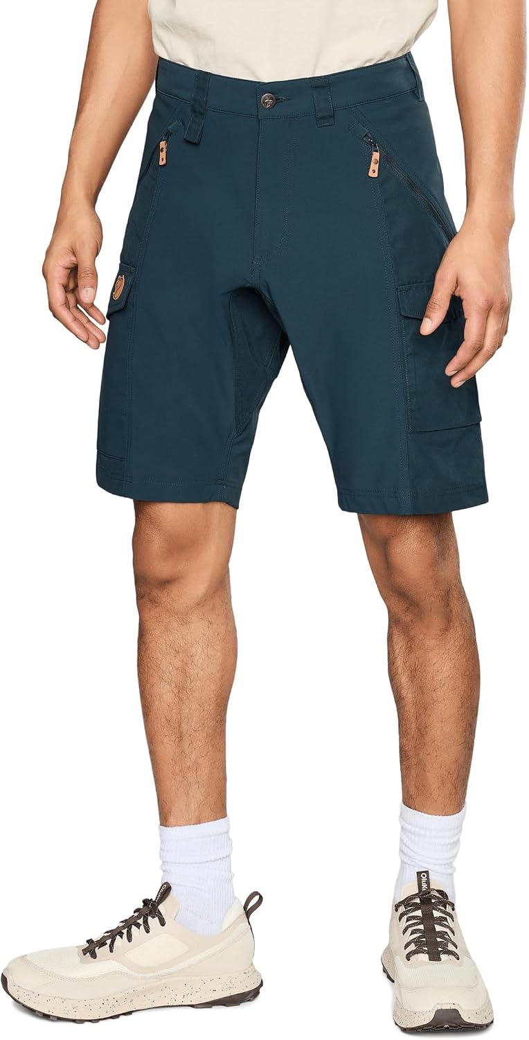 Fjällräven Abisko Men's Shorts - Stretch Panels, Reinforced Areas, Durable Fabric - Hiking, Trekking
