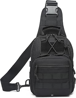 ATBP Small Tactical Sling Backpack Bag for Men Military Shoulder Bag Pack EDC Crossbody Bag for Hiking 7 Liters - ATBP