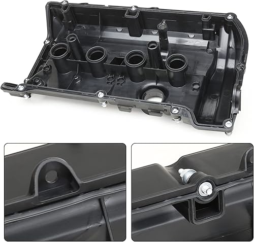 Miniatura 7 de Cubierta de válvula de aluminio compatible con Mini Cooper S Countryman Paceman Hatchback Clubman Convertible Coupe R55 R57 R58 R59 R60 R61 JCW 1.6