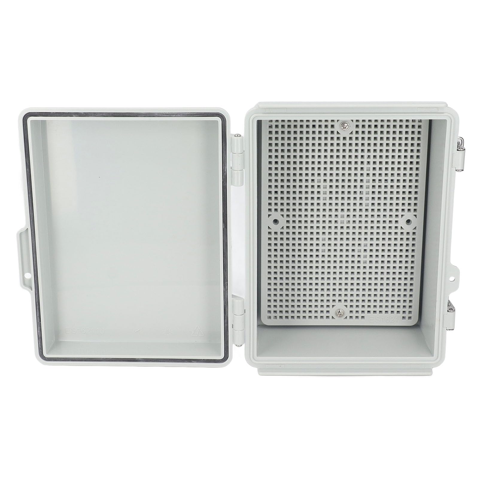 Electrical Junction Box Outdoor Weatherproof Electrical Enclosure Mounting Plate for Electronics Wifi Pump Control IP67 Weatherproof ABS Project Enclosure