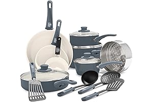 GreenLife Soft Grip Healthy Ceramic Nonstick Cookware Set