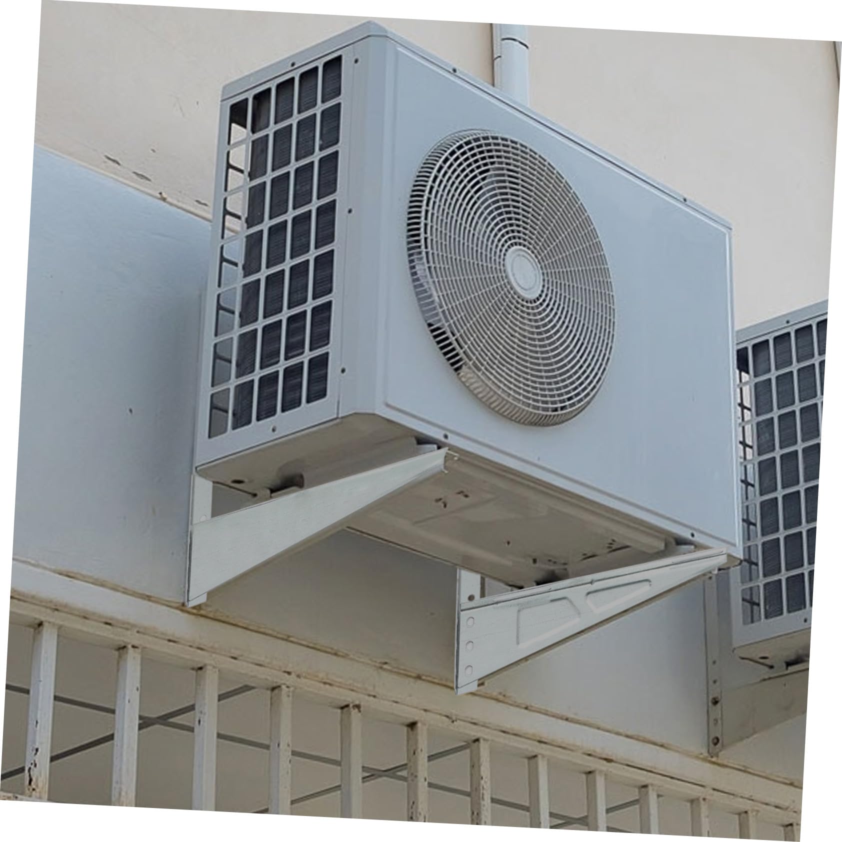 IMIKEYA 1par Soporte De Montaje para Aire Acondicionado De Estructura De Galvanizado Fácil Instalación Soporte para Condensadores De Aire Acondicionado