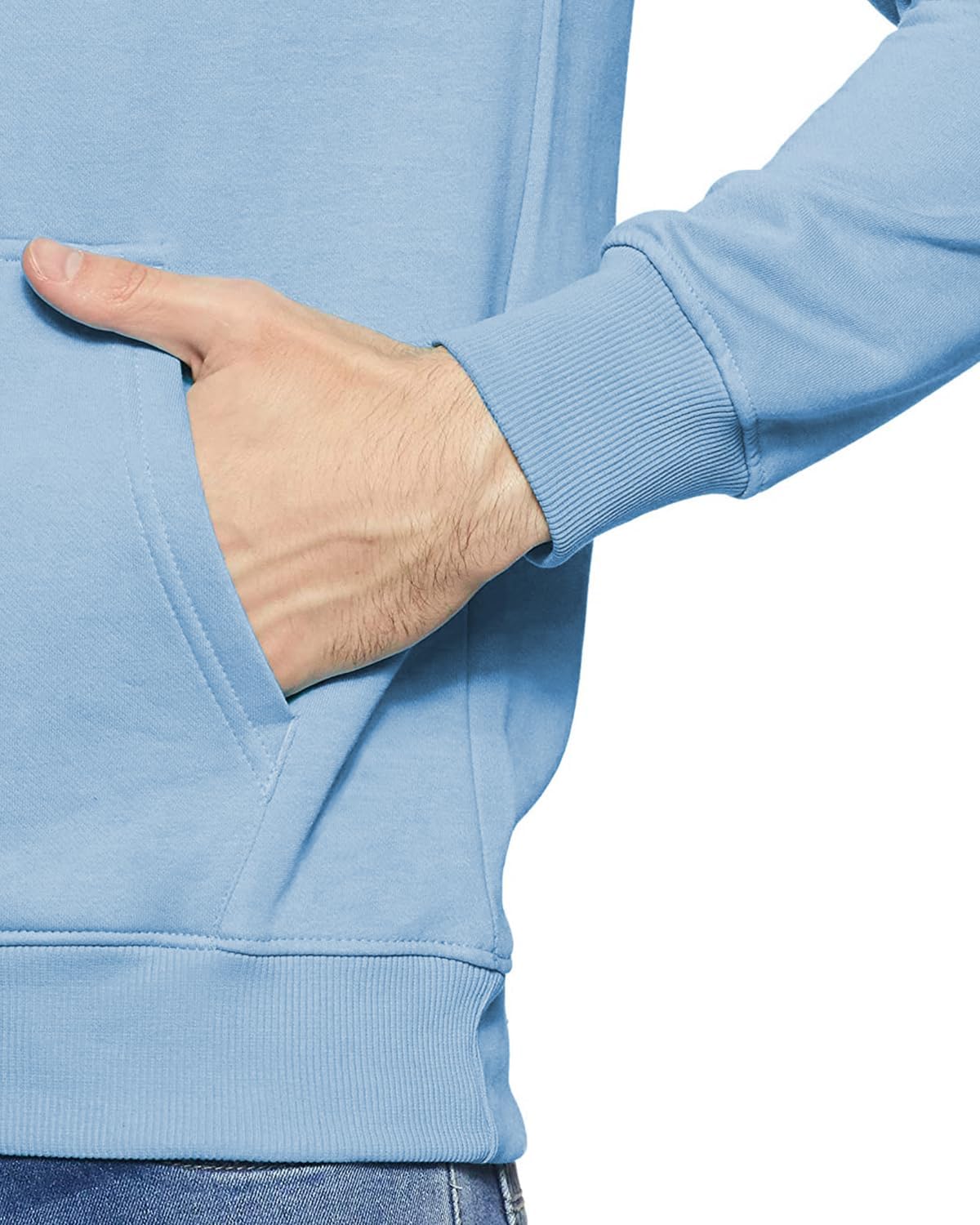ADRO Men's Hooded Sweatshirt with Printed Hoodie, Men's Hoodie, Cotton Hoodie, Men's Hoodie, Hoodie