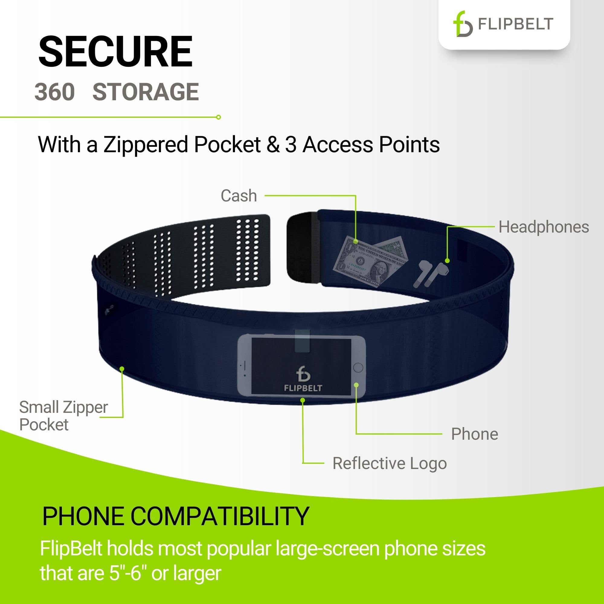FlipBelt Air Adjustable