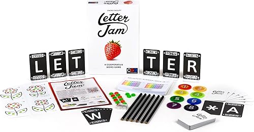 Miniatura 3 de Letter Jam | Juego de mesa CGE | Juego de palabras cooperativo para noches de juego y fiestas