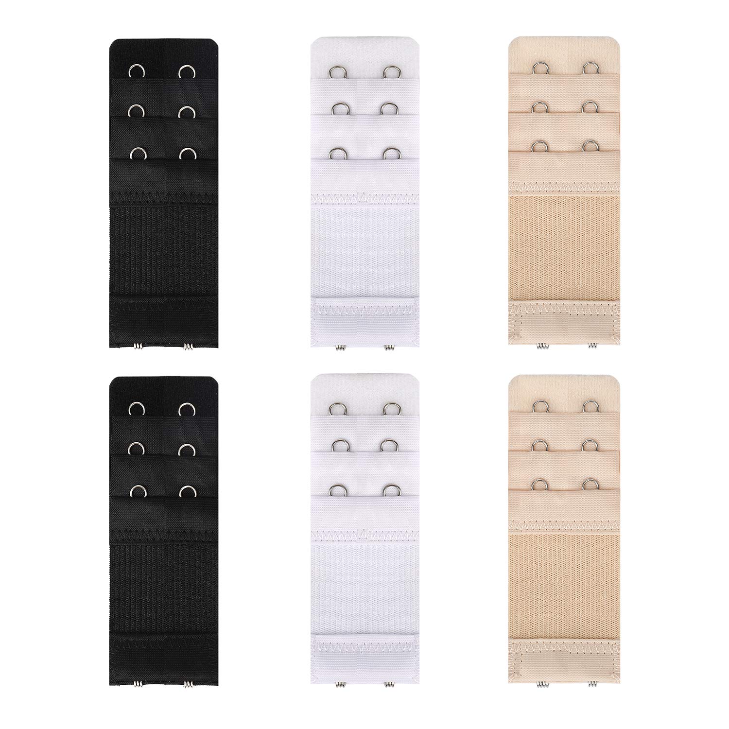 APMGONT BH-Verlängerer Set 12-tlg. - 3 Größen Mit Clips & Kreuzgurt