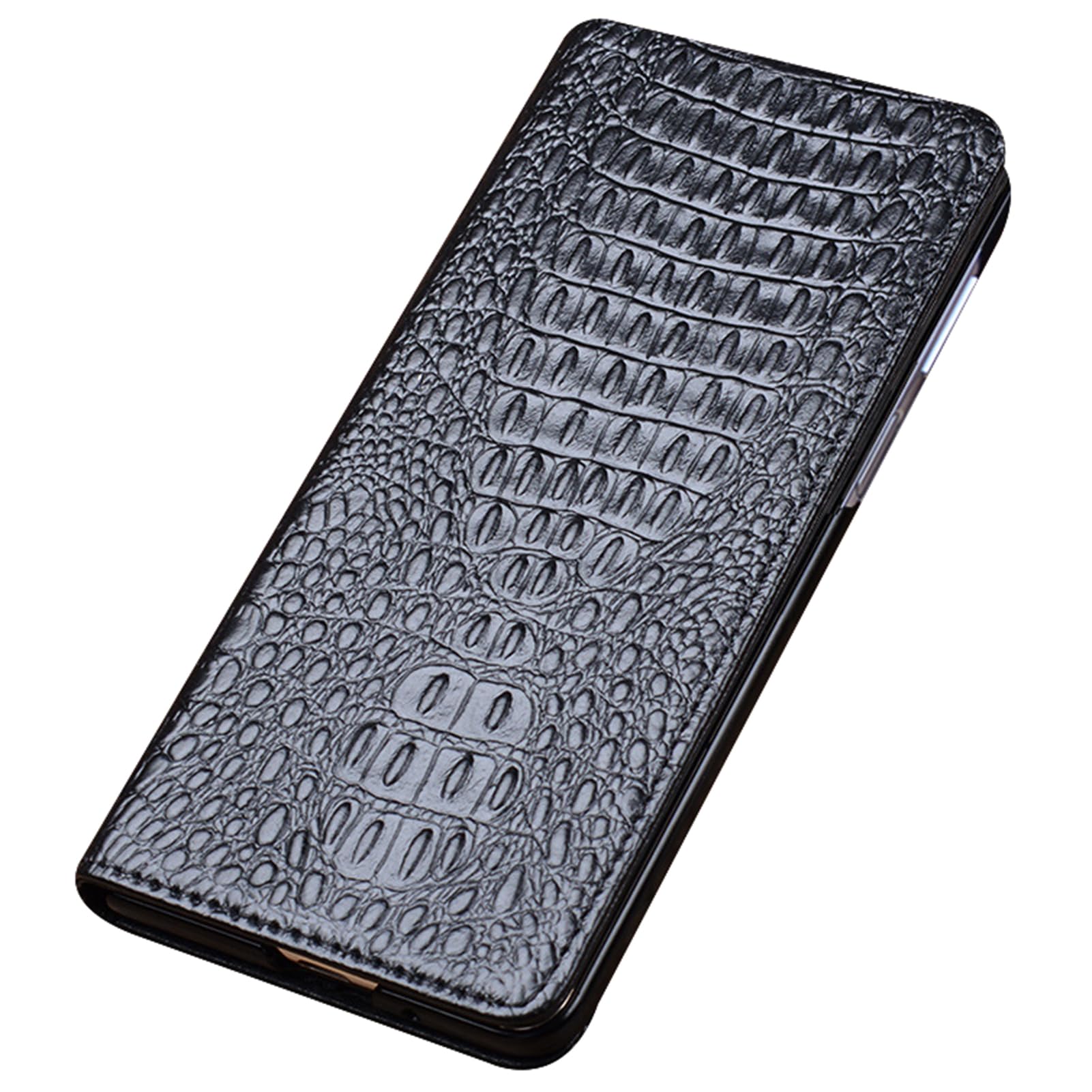 LUOTANL Luxury Case for Oppo Find N6, Genuine Leather Full Wrap Folio Shockproof Cover