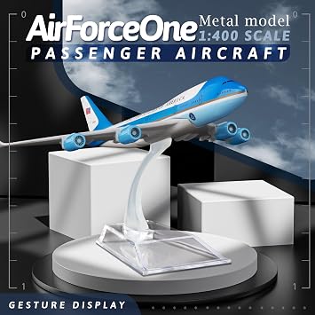 1/400 Air Force One 747 Airplane Model Kits die-cast alloys Airplane Model for Collection and Display