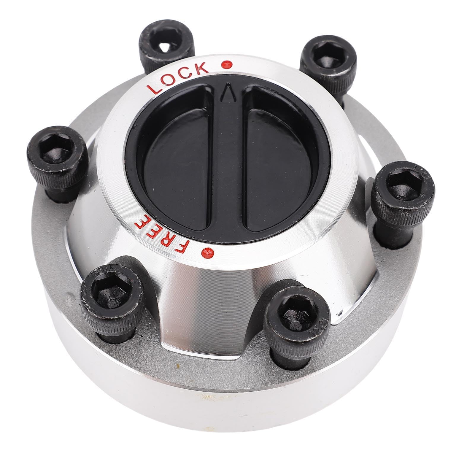 Moyeux de Verrouillage Manuel 31 Cannelures de Remplacement, Moyeu de Verrouillage de Roue, Serrures Métalliques en Aluminium 40250 01J01, Moyeux de avec 31 Cannelures, 6 Boulons pour