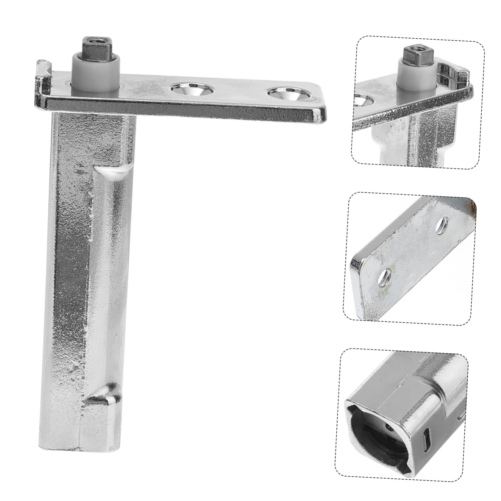 Bisagras Para Puertas De Congelador Aleación De Zinc 4.33X2.95X0.90In Accesorios Para Nevera Cierre Automático Rotación Silenciosa Y Resistente Para Reparación