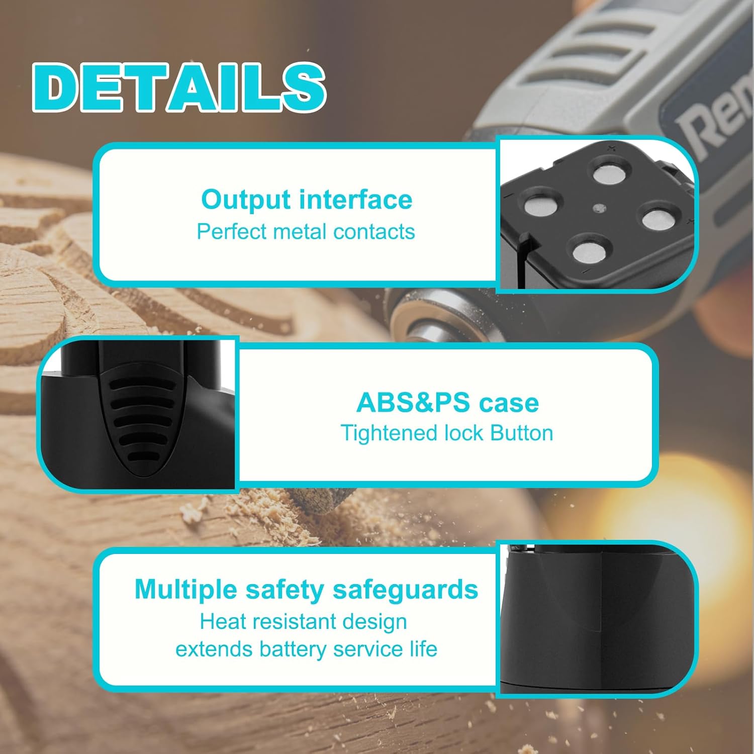 CREABEST 7.2 Volt 3500mAh Ni-MH Battery Compatible with Dremel 7700-1 MultiPro Cordless Rotary Tool Models Replacement for Dremel 7700-01 7700-02 757-01 (Not fit MultiPro 757, Not for 7700 Type 1)